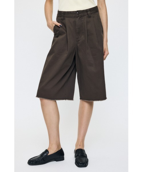 MOUSSY(マウジー)の「MILITARY WIDE CROPPED パンツ(その他パンツ・レディース・グリーン系その他2/ブラウン・2/1)」の6枚目の写真