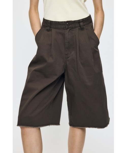 MOUSSY(マウジー)の「MILITARY WIDE CROPPED パンツ(その他パンツ・レディース・グリーン系その他2/ブラウン・2/1)」の7枚目の写真