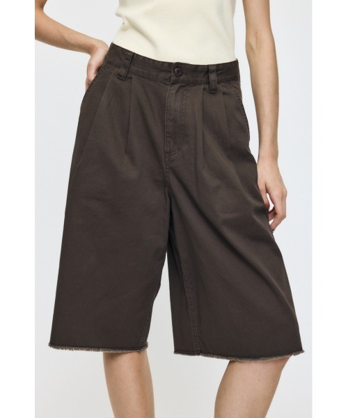MOUSSY(マウジー)の「MILITARY WIDE CROPPED パンツ(その他パンツ・レディース・グリーン系その他2/ブラウン・2/1)」の8枚目の写真