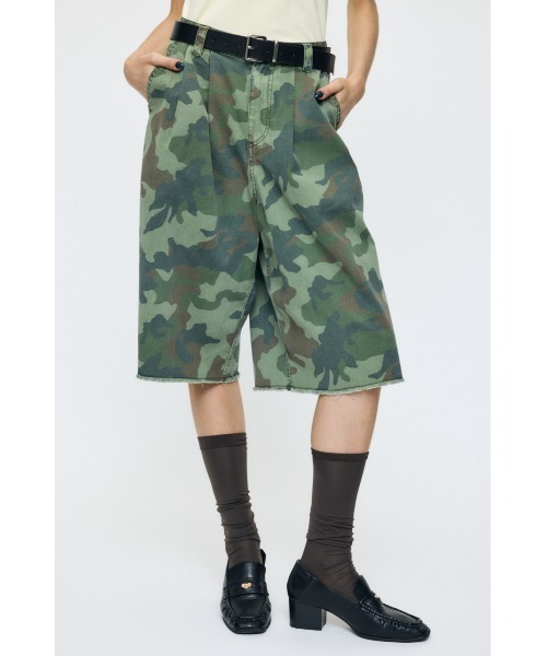 MOUSSY(マウジー)の「MILITARY WIDE CROPPED パンツ(その他パンツ・レディース・グリーン系その他2/ブラウン・2/1)」の10枚目の写真