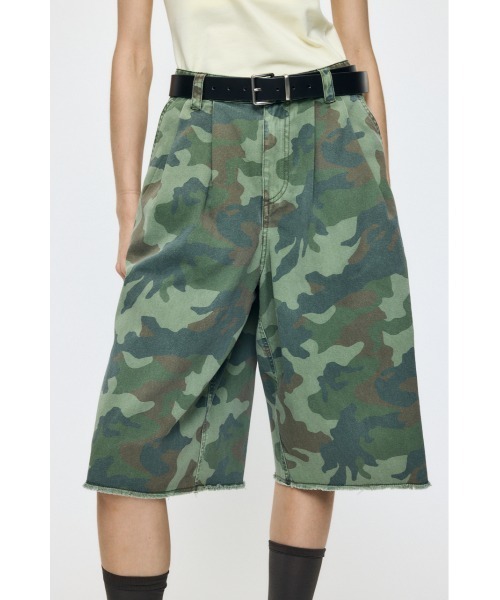 MOUSSY(マウジー)の「MILITARY WIDE CROPPED パンツ(その他パンツ・レディース・グリーン系その他2/ブラウン・2/1)」の14枚目の写真