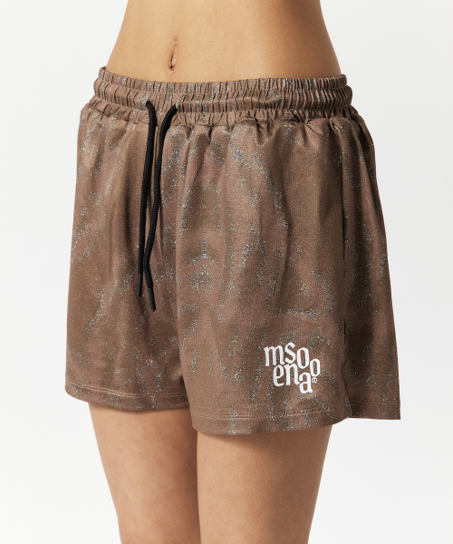 MENASOO(ミナス)の「Pace Trace Run Shorts_Brown(その他パンツ・レディース・ブラウン・S/L)」の2枚目の写真