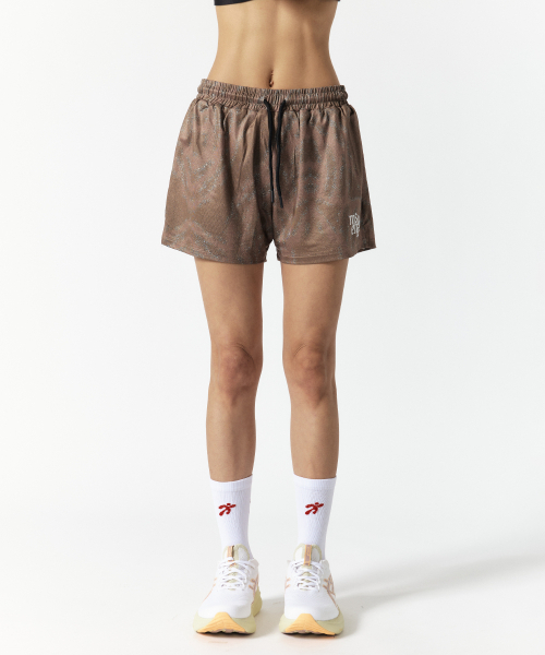 MENASOO(ミナス)の「Pace Trace Run Shorts_Brown(その他パンツ・レディース・ブラウン・S/L)」の3枚目の写真
