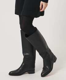 UNITED ARROWS | バックジップ ジョッキー ロングブーツ(ブーツ)