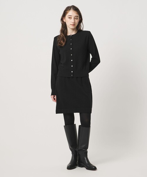 UNITED ARROWS（ユナイテッドアローズ）の「バックジップ ジョッキー ロングブーツ（ブーツ・レディース・ダークブラウン/ブラック・35/35h/36/36h/37/37h/38）」の5枚目の写真