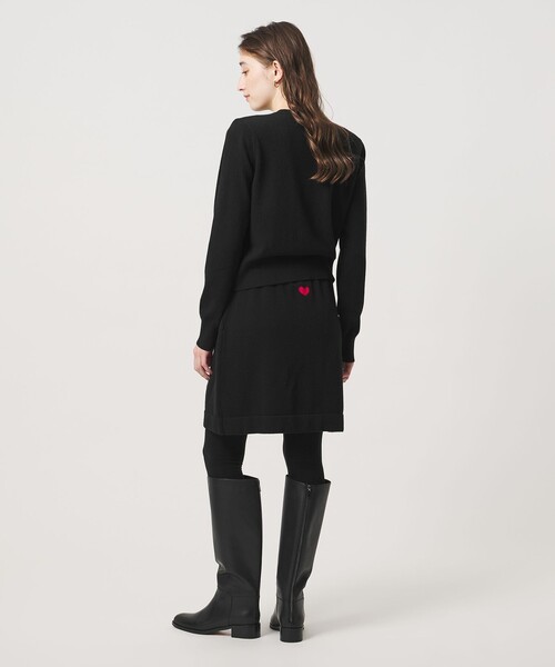 UNITED ARROWS（ユナイテッドアローズ）の「バックジップ ジョッキー ロングブーツ（ブーツ・レディース・ダークブラウン/ブラック・35/35h/36/36h/37/37h/38）」の6枚目の写真