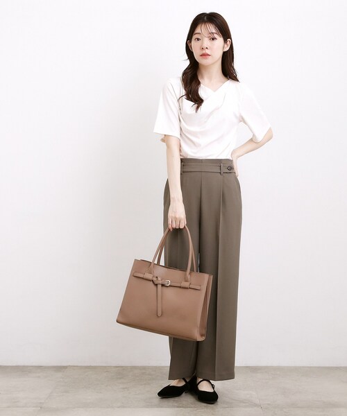 grove(グローブ)の「【人間工学】ベルト中仕切りA4トート(トートバッグ・レディース・ブラウン系その他/ブルー系その他/ブラック・00)」の17枚目の写真