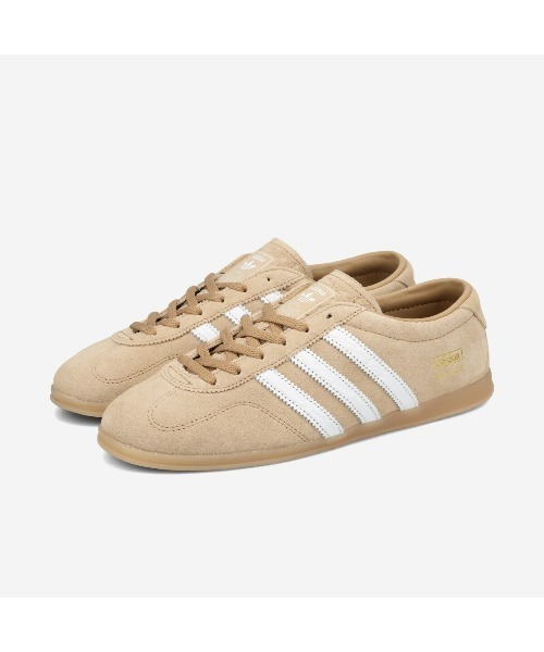 adidas Originals(アディダスオリジナルス)の「adidas GAZELLE LO PRO W / アディダス ガゼル ガッツレー ロー プロ / KI4675(スニーカー・レディース・ベージュ・23.5cm/23cm/25cm/24.5cm/24cm)」の1枚目の写真