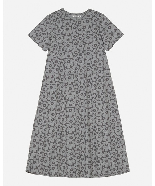 marimekko(マリメッコ)の「Pisteinen Unikko / dress(ワンピース・レディース・ライトグレー・MEDIUM/SMALL/X-SMALL/LARGE)」の7枚目の写真