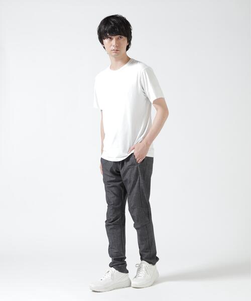 piuoro(ピウオッロ)の「PIUORO(ピウオロ) SWITCHING DENIM PRINT PANTS(その他パンツ・メンズ・ブラック系その他/インディゴブルー・5/2/3/4)」の5枚目の写真
