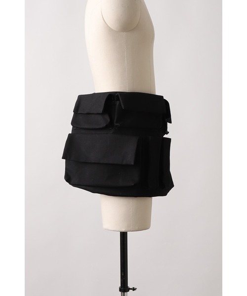 SHINYAKOZUKA(シンヤコヅカ)の「gardener apron bag with TSUCHIYA KABAN(ISSUE#9)(ショルダーバッグ・メンズ・ブラック系その他・ONE SIZE)」の3枚目の写真