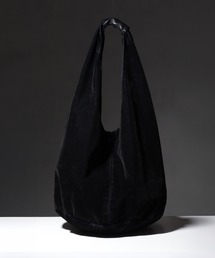 ADAM PATEK（アダムパテック）の「【welise×ADAMPATEK】faded flockey denim drip shoulder bag/フェードフロッキーデニム オーバードロップショルダーバッグ（ショルダーバッグ）」
