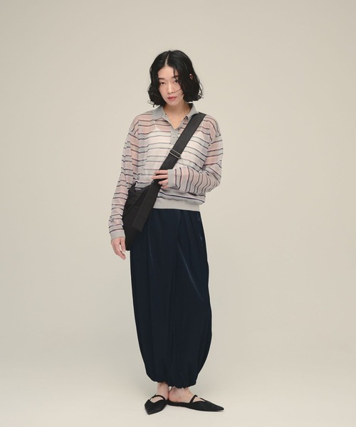 eL(エル)の「【eL】Harem Pants/ 1070128(その他パンツ・レディース・ブラウン/ネイビー・FREE)」の12枚目の写真