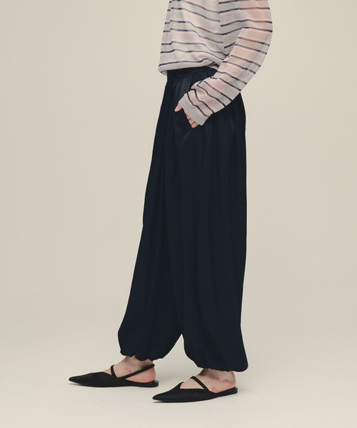 eL(エル)の「【eL】Harem Pants/ 1070128(その他パンツ・レディース・ブラウン/ネイビー・FREE)」の3枚目の写真