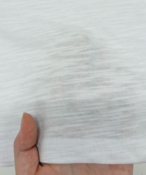 ad thie（アドティエ）の「アソート オフショルダー トップス（Tシャツ/カットソー・レディース・ベージュ系/グレー系/ネイビー系/オフホワイト/ブラック/ホワイト系・FREE）」の8枚目の写真