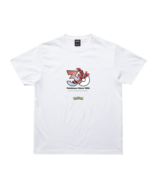 ZOZOSPOT(ゾゾスポット)の「Pokemon 30th Anniversary 1025 T-shirt 「オドリドリ(めらめらスタイル)」(Tシャツ/カットソー・レディース・ホワイト・SMALL/MEDIUM/LARGE/X-LARGE/XX-LARGE/XXX-LARGE/100cm/110cm/120cm/130cm/140cm/150cm/160cm)」の1枚目の写真