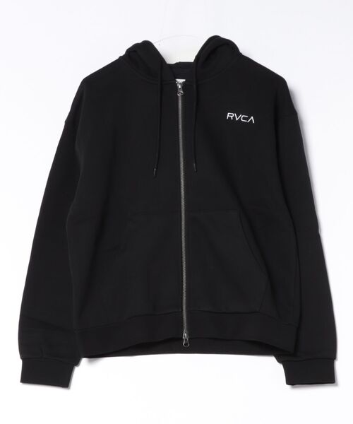 RVCA(ルーカ)の「RVCA ウィメンズ ALL ARCH ZIP HOODIE パーカー 【2026年秋冬モデル】(パーカー・レディース・ブラック/ヘザーグレー/ホワイト系その他/ピンク系その他・LARGE/MEDIUM/SMALL)」の3枚目の写真