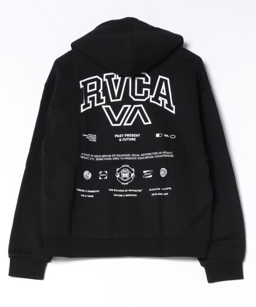 RVCA(ルーカ)の「RVCA ウィメンズ ALL ARCH ZIP HOODIE パーカー 【2026年秋冬モデル】(パーカー・レディース・ブラック/ヘザーグレー/ホワイト系その他/ピンク系その他・LARGE/MEDIUM/SMALL)」の5枚目の写真