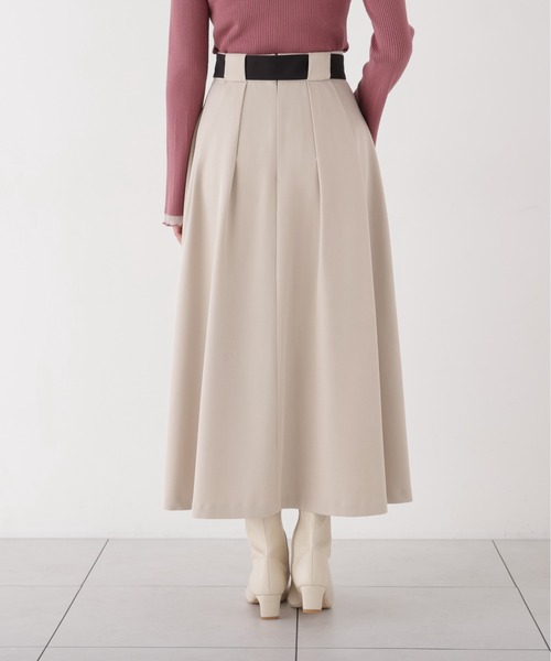 PROPORTION BODY DRESSING(プロポーションボディドレッシング)の「リボンフレアタックスカート / 1216220007(スカート・レディース・ベージュ/ダークグレー・SMALL/P/S/MEDIUM)」の12枚目の写真