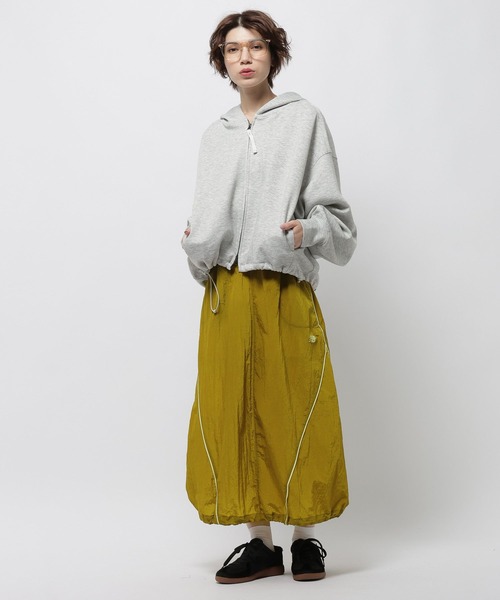 NEW BALANCE（ニューバランス）の「【New Balance(ニューバランス)】スポーツレガシースカート（スカート・レディース・ブラック/イエロー×ブラック・MEDIUM/LARGE）」の7枚目の写真