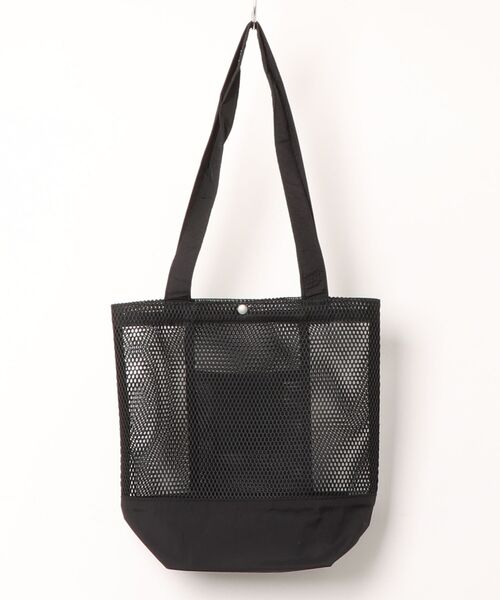FRUIT OF THE LOOM(フルーツオブザルーム)の「【FRUIT OF THE LOOM】FTL EX MESH TOTEBAG M(トートバッグ・メンズ・ミント/ブラック/イエロー/ネイビー/ベージュ・FREE)」の6枚目の写真