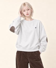 BEVERLY HILLS POLO CLUB / エルボーパッチ付き天竺ロンT(BHPC) / 6487-0764