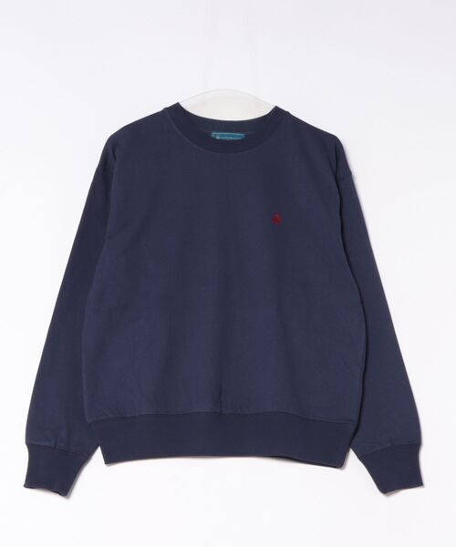 BEVERLY HILLS POLO CLUB(ビバリーヒルズポロクラブ)の「BEVERLY HILLS POLO CLUB / エルボーパッチ付き天竺ロンT(BHPC) / 6487-0764(スウェット・レディース・ネイビー/ブラック/ナチュラル・MEDIUM)」の8枚目の写真