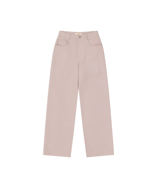 VANONE ATELIER（バノンアトリエ）の「P3336 グレインコーデュロイパンツ_ペールピンク（その他パンツ・レディース・ライトピンク・SMALL/MEDIUM/LARGE）」の2枚目の写真
