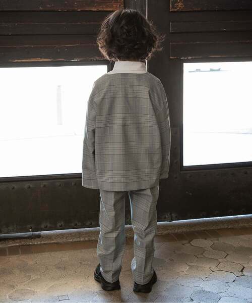 BREEZE（ブリーズ）の「【選べるボトム丈】BOYSフォーマルセットアップ（スーツセット・キッズ・グレー/ブラック/ベージュ/グレー系/ベージュ系/ブラック系・120/130/100/110/90/140/150）」の10枚目の写真
