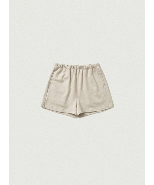 The Barnnet(ザバーネット)の「Fenley Sweat Drawstring Shorts_Oatmeal(スウェットパンツ・レディース・その他・SMALL/MEDIUM)」の1枚目の写真