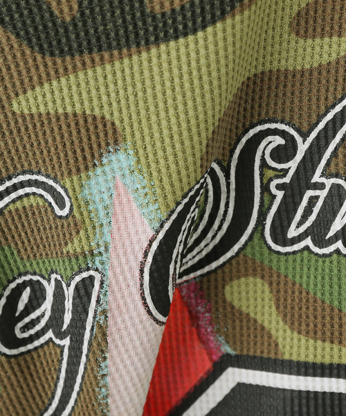 OBEY（オベイ）の「【OBEY / オベイ】VARSITY STAR THERMAL（Tシャツ/カットソー・レディース・カーキ・SMALL）」の6枚目の写真