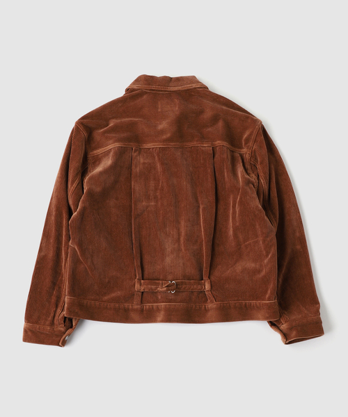 ETAT(エタ)の「ETAT / エタ TYPE 004 COMMON JACKET SOFT CORDUROY BRIGHT BROWN(ブルゾン・メンズ・ブラウン・50/46/44)」の2枚目の写真