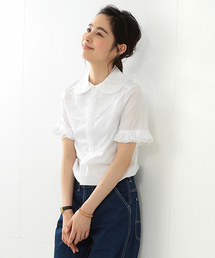 BEAMS BOY | TORI-TO / 2重フリルスリーブ 半袖シャツ(シャツ/ブラウス)