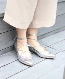 Spick & Span | ORIGINAL Vカットハトメレースアップパンプス◆(パンプス)