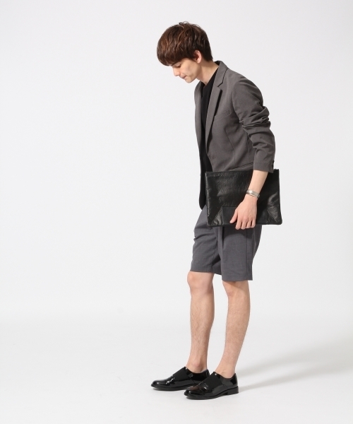 HARE（ハレ）の「サマーウールショーツ(HARE)（その他パンツ・メンズ・ベージュ/グレー/ブラック/ブルー・SMALL/LARGE/MEDIUM）」の14枚目の写真