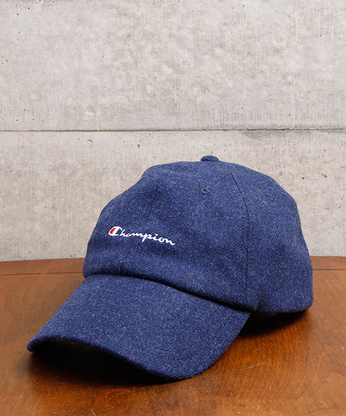 Champion(チャンピオン)の「Champion ウールロゴキャップ CP1604-09(キャップ・メンズ・ネイビー/グレー/ブラック・FREE)」の1枚目の写真