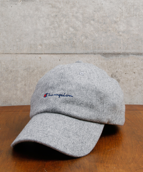 Champion(チャンピオン)の「Champion ウールロゴキャップ CP1604-09(キャップ・メンズ・ネイビー/グレー/ブラック・FREE)」の3枚目の写真