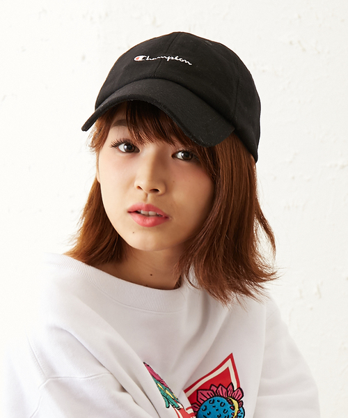 Champion(チャンピオン)の「Champion ウールロゴキャップ CP1604-09(キャップ・メンズ・ネイビー/グレー/ブラック・FREE)」の2枚目の写真