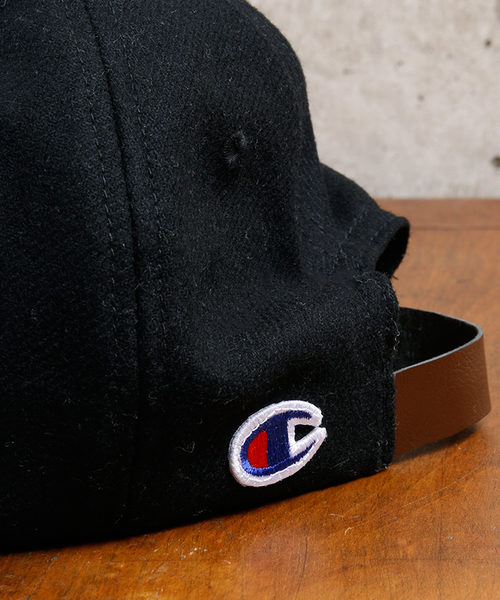 Champion(チャンピオン)の「Champion ウールロゴキャップ CP1604-09(キャップ・メンズ・ネイビー/グレー/ブラック・FREE)」の7枚目の写真