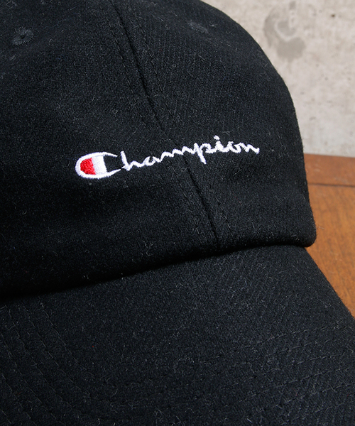 Champion(チャンピオン)の「Champion ウールロゴキャップ CP1604-09(キャップ・メンズ・ネイビー/グレー/ブラック・FREE)」の8枚目の写真