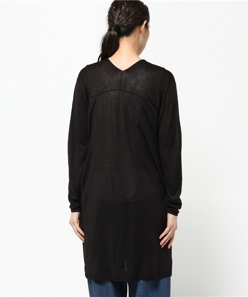 LIMITLESS LUXURY(リミットレスラグジュアリー)の「ビアンコタコカーディガン◆(カーディガン/ボレロ・レディース・グレー/ラスタ/ブラック/ベージュ・FREE)」の7枚目の写真