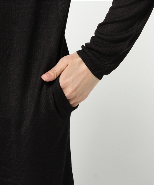 LIMITLESS LUXURY(リミットレスラグジュアリー)の「ビアンコタコカーディガン◆(カーディガン/ボレロ・レディース・グレー/ラスタ/ブラック/ベージュ・FREE)」の10枚目の写真