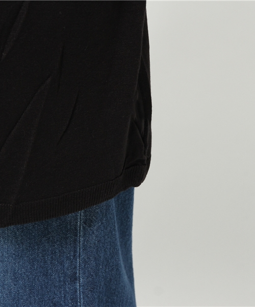 LIMITLESS LUXURY(リミットレスラグジュアリー)の「ビアンコタコカーディガン◆(カーディガン/ボレロ・レディース・グレー/ラスタ/ブラック/ベージュ・FREE)」の11枚目の写真