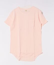 【BS】ロング丈半袖サーマルクルーネック