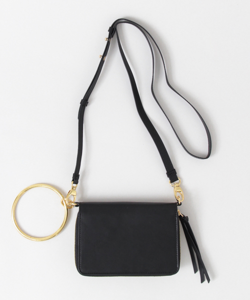 Casselini（キャセリーニ）の「UR SELECT ケータイwallet　（スマホケース/カバー・レディース・ブラック/シルバー・FREE）」の3枚目の写真