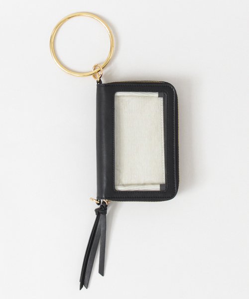 Casselini（キャセリーニ）の「UR SELECT ケータイwallet　（スマホケース/カバー・レディース・ブラック/シルバー・FREE）」の4枚目の写真