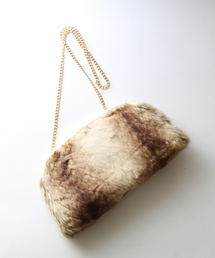 Rouge vif | ﾌｧｰｸﾗｯﾁ(クラッチバッグ)