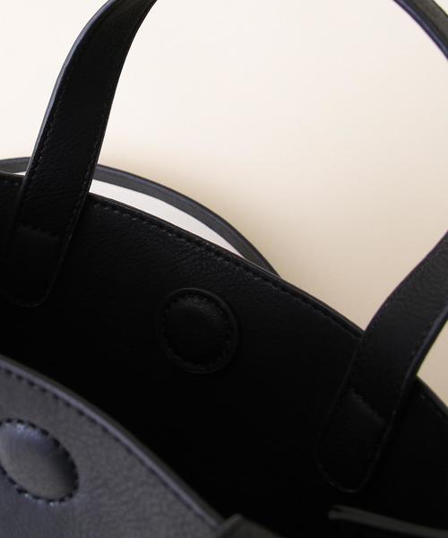 coen（コーエン）の「カラー2WAYショルダーバッグ（ショルダーバッグ・レディース・ブラック/ライトグレー/ダークブラウン/レッド・FREE）」の20枚目の写真