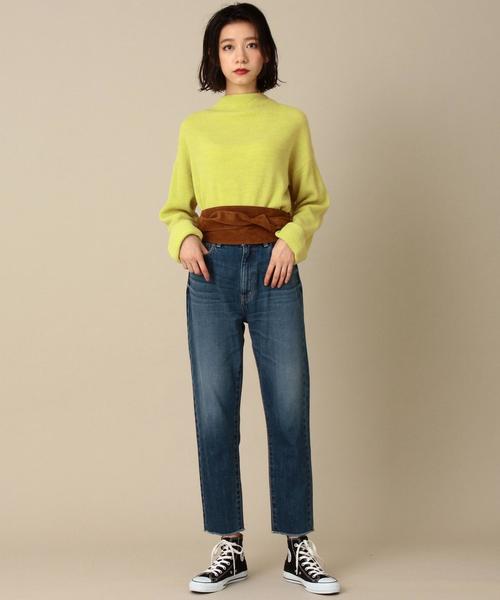 Another Edition（アナザーエディション）の「カタアゼフレッシュカラーニット/AEMBC ｶﾀｱｾﾞ FRESH ｶﾗｰ PO◆（ニット/セーター・レディース・オフホワイト/ブラック/イエロー/パープル・FREE）」の20枚目の写真