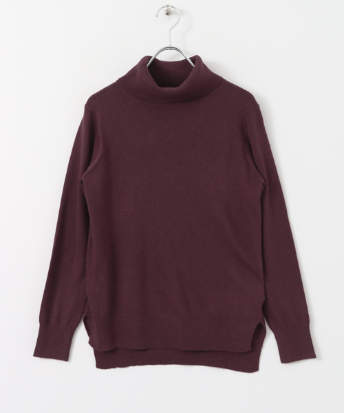 URBAN RESEARCH Sonny Label（アーバンリサーチサニーレーベル）の「Sonny Label ウォッシャブルベーシックタートルニット（ニット/セーター・レディース・オフホワイト/グレー/キャメル/パープル系その他/ブラック・FREE）」の18枚目の写真